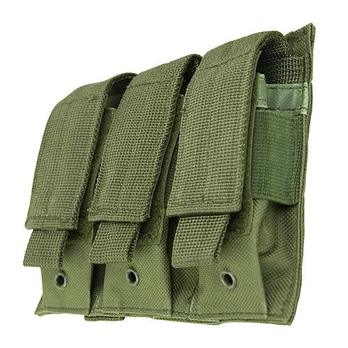 VISM by NcSTAR CVP3P2932G TRIPLE PISTOL MAG POUCH/GREEN
