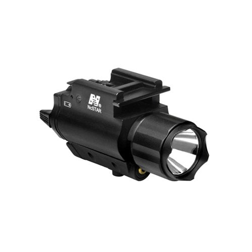 NcSTAR AQPFLSG Tactical Green Laser Sight & 3W 200 Lumens LED Flashlight Weaver Quick Release