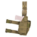 VISM by NcSTAR CVDLHOL2955T DROP LEG TACTICAL HOLSTER/ TAN