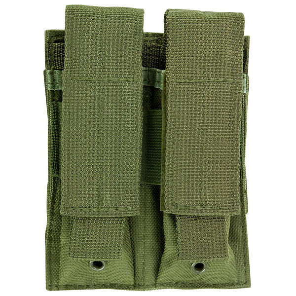 VISM by NcSTAR CVP2P2931G DOUBLE PISTOL MAG POUCH/GREEN