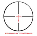 Athlon Optics Neos Rifle Scope 1" Tube 6-18x44mm SFP BDC 500 IR 216013