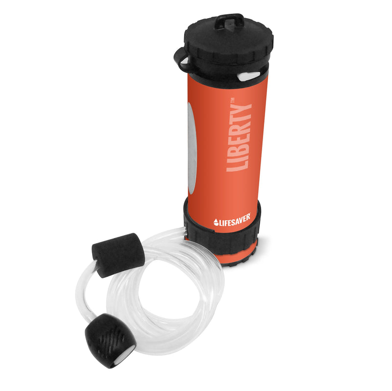 LifeSaver Liberty Water Filtration bottle 2000UF - Orange
