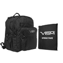 LEVEL IIIA VISM by NcSTAR BSCBDPB2979-A NYLON DAY BACKPACK WITH 10"x12" LEVEL IIIA SOFT BALLISTIC PANEL/ BLACK