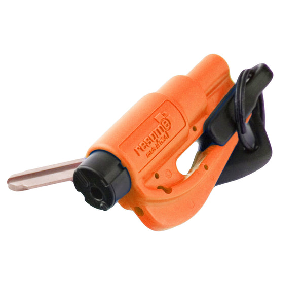 RESQME The Original Keychain Car Escape Tool, Made in USA (Orange)