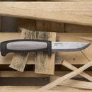 Morakniv Craftline Robust Trade Knife with Carbon Steel Blade and Combi Sheath (3.6-Inches)