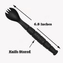 Ka-Bar Military Spork & Bottle Opener - Spoon Fork Knife Combo