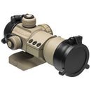 NcSTAR DRGB135T TACTICAL RED/ GREEN/ BLUE DOT WITH CANTILEVER WEAVER MOUNT/ TAN