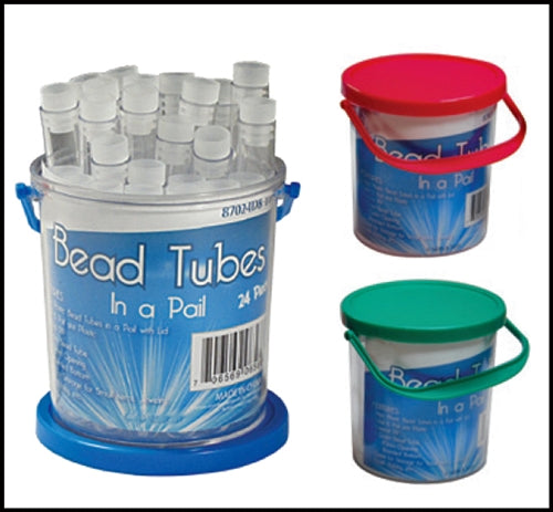 SE 87024DB-TUBE Bead Tubes in Pail with Lid (24 Count)