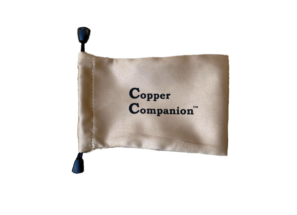 CuRVE® Copper Companion™ copper infused fabric pouch covid key pouch