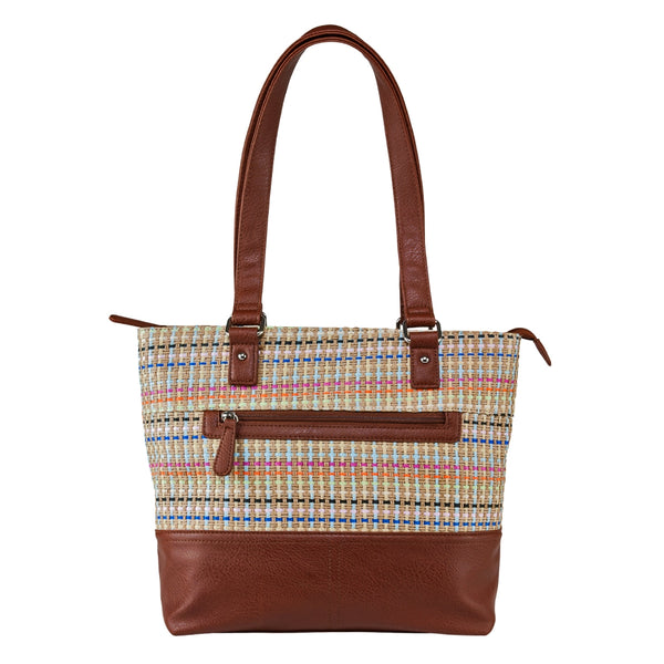 VISM by NcSTAR Concealed Carry Tote Bag BWK003 Woven Tote Brown
