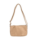 back of VISM by NcSTAR Concealed Carry UPC: 848754009289BWS002 Quilted Crossbody Bag Brown/ 