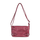Back of the Red VISM by NcSTAR Concealed Carry Crossbody Bag