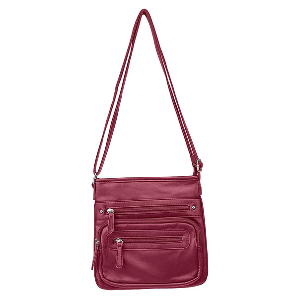 VISM by NcSTAR Concealed Carry BWV003 Small Messenger Crossbody Red