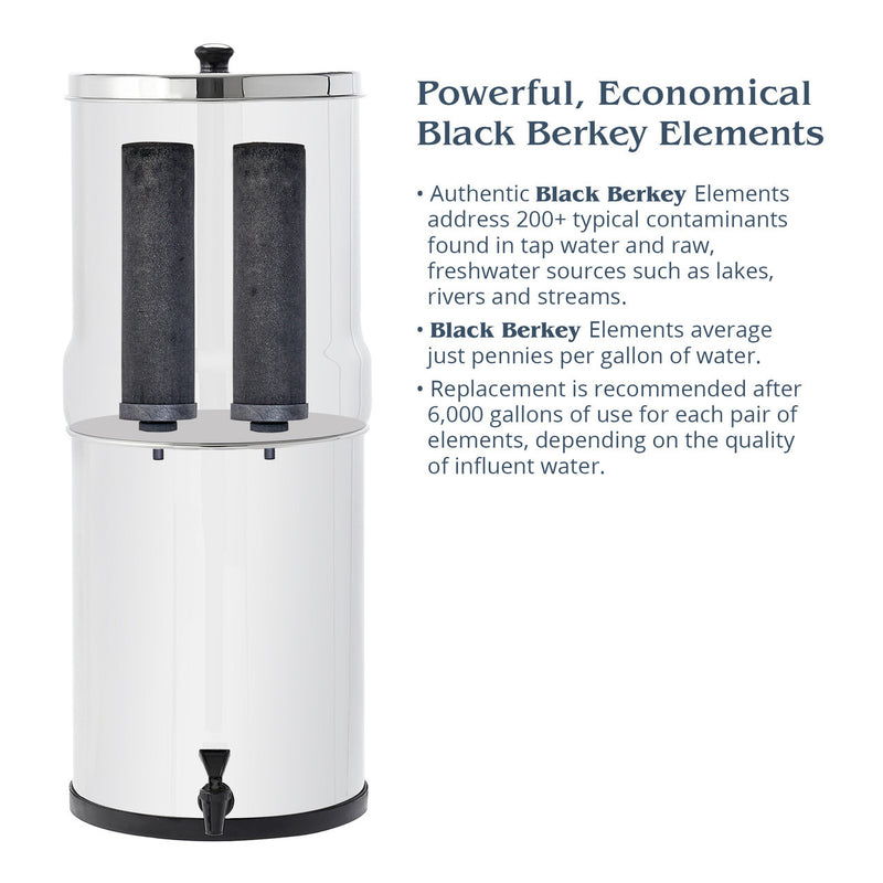 Black Berkey® Purification Elements 8 Count of BB9-2