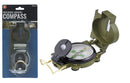 SE CC45-2A Precision Engineering Marching Lensatic Compass with Map Scale Green