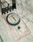SE CC45-6 Map Compass With Sighting Mirror Glowing Markers & Lanyard