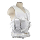 VISM by NcSTAR CTV2916WH Tactical Vest M-XL White