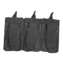 VISM by NcSTAR Triple AR/Pistol Mag Pouch - BLACK