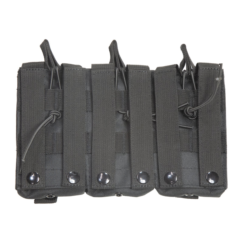 VISM by NcSTAR Triple AR/Pistol Mag Pouch - BLACK