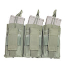 VISM by NcSTAR Triple AR/Pistol Mag Pouch - GREEN