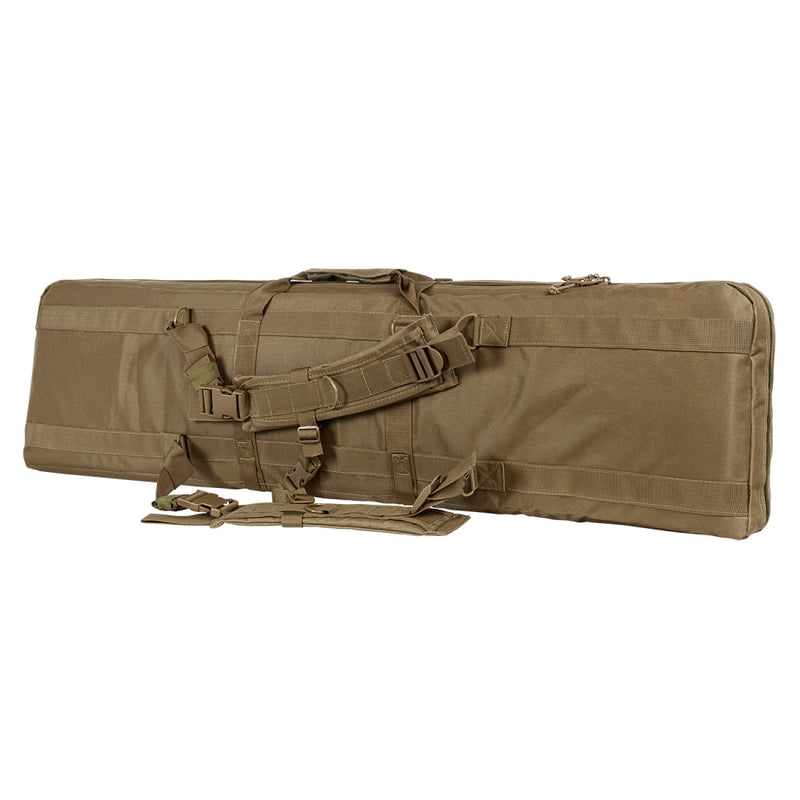 VISM by NcSTAR CVDC2946T-46 Double Carbine Case Tan 46 Inches