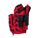 VISM by NcSTAR CVFRB2918R PVC First Responders Utility Bag Red with Black Trim