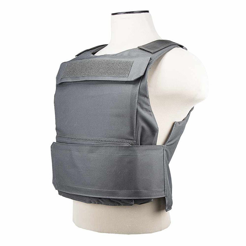 VISM by NcSTAR CVPCVD2975U Discreet Plate Carrier (UP TO 11"x14" Armor Plate Pocket) MED-2XL Urban Gray
