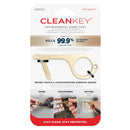 CleanKey kills 99.9% of bacteria 