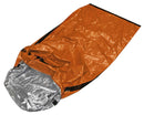 SE EB122OR Orange Heavy Duty Emergency Aluminized PE Sleeping Bag 84" x 36"