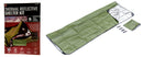 SE EB5984GN-KIT Green Extra Thick Double Sided Thermal Blanket with 4pc Set of Paracords and Pegs