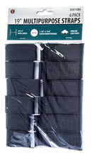 SE EG014B6 Multipurpose Straps With Hook & Loop Straps