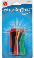 SE EG018 Hook & Loop Wire Organizer Set