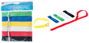 SE EG0246C Colored Reuseable Hook & Loop Awning Straps