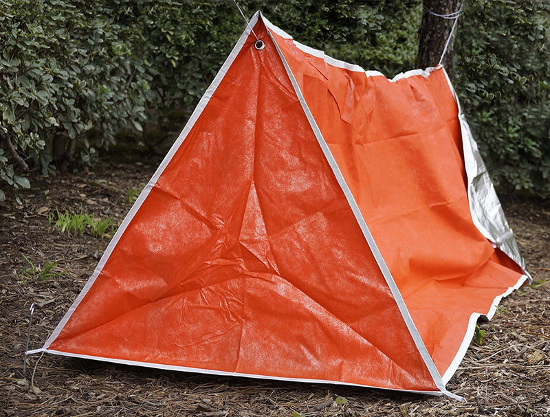 tube tent SE ET3683 Heavy Duty Aluminum Coated Interior Emergency Tube Tent