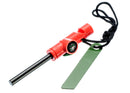 SE FS381 Flint and Striker 3-IN-1 Flint Fire Starter Compass & Whistle