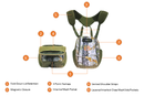 Athlon Optics Binocular Harness (Camo) 706012