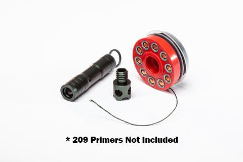 209 primer trip alarm device with the silicone caddy and kevlar trip line