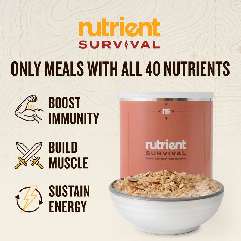 why do you need Nutrient Survival MAPLE ALMOND GRAIN CRUNCH