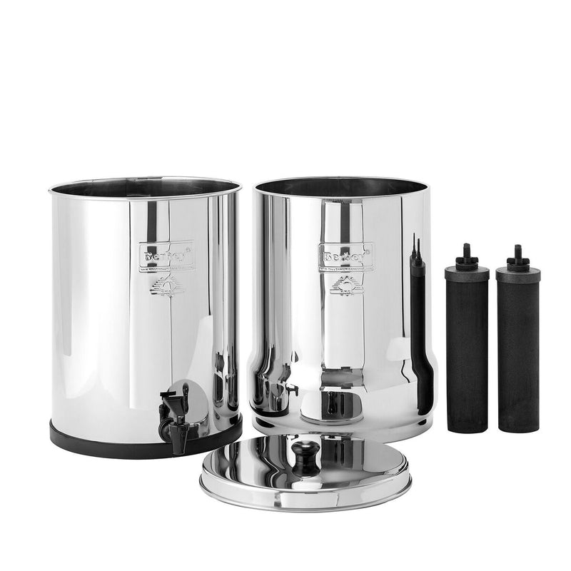 Berkey IMP6X2-BB Imperial Stainless Steel Water Filtration System 4.5 Gallon