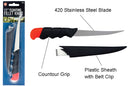 SE KF13 420 Stainless Steel Floating Fillet Knife, High Visibility Pommel