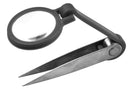 SE MC48 5x Tweezer With Magnifier and 1 inch Diameter Acrylic Lens