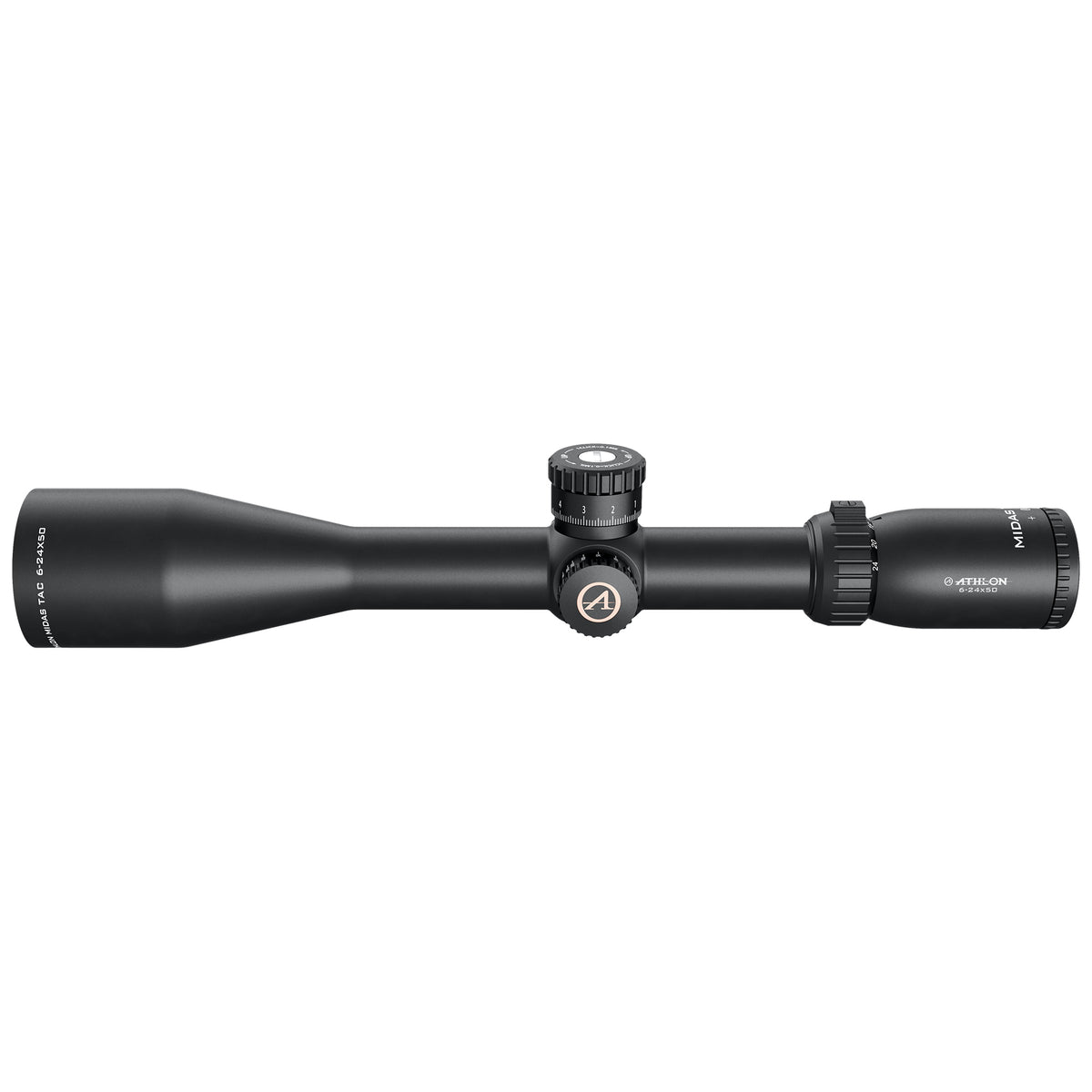 HOW キュー 213076 - Athlon Optics Midas TAC Riflescope, 6-24x50mm, 30mm