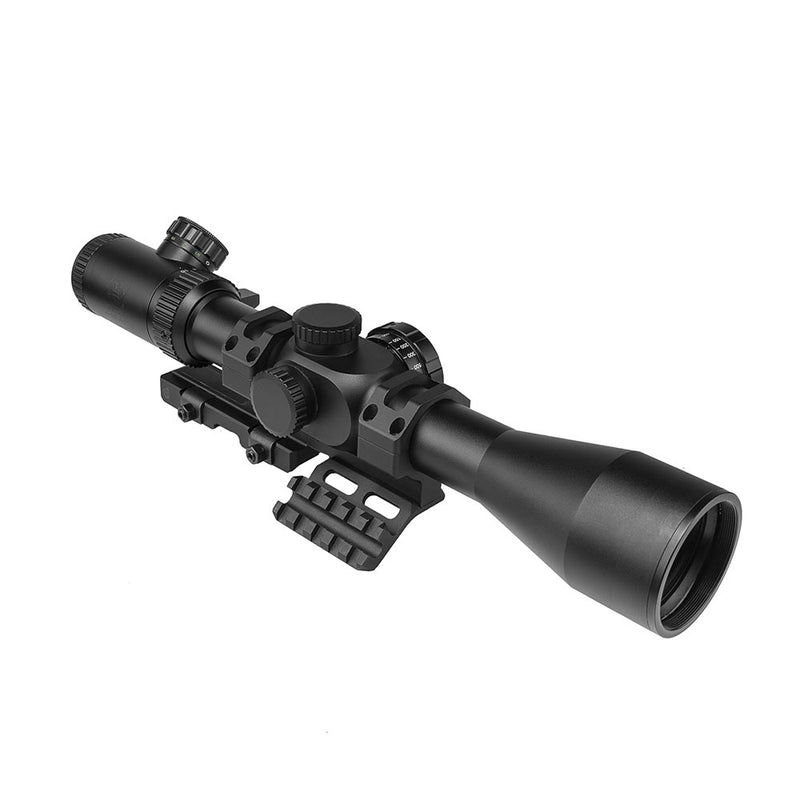 NcStar STR Series 4-16x44 Full Size Scope SEEFP41644GSPR-A Mount Combo