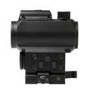 VISM by NcSTAR VDBRGLB 1.7"H 30MM MICRO BLUE & RED DOT REFLEX OPTIC WITH GREEN LASER/ LOCKING QUICK RELEASE MOUNT/ BLACK