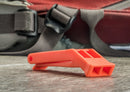 SE WH36 24 Pack Orange Floating Whistles with Clip