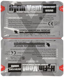 North American Rescue Hyfin Vent Chest Seal 2 Count Entry and Exit Wound