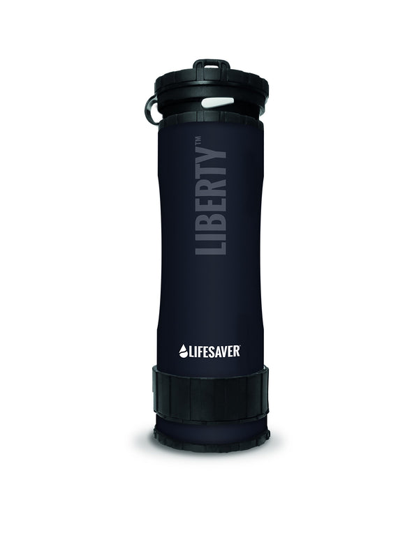 LifeSaver Liberty Water Filtration Bottle 2000UF - Black