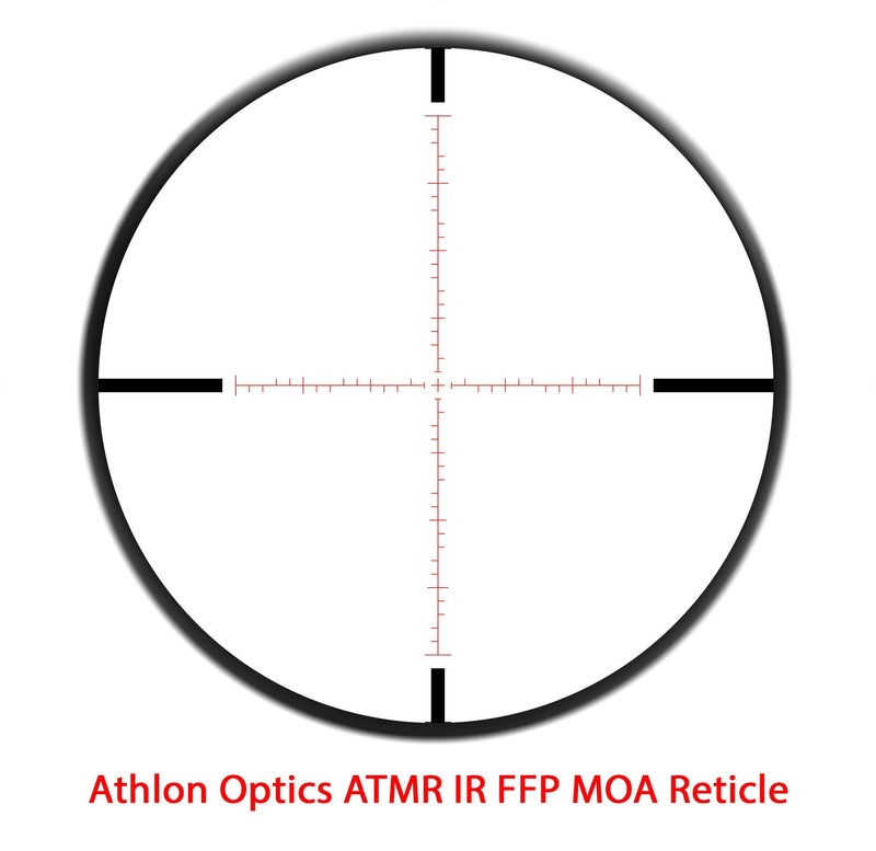 Athlon Optics Argos BTR 30mm 6-24x50mm FFP ATMR IR MOA 214060 + Shade