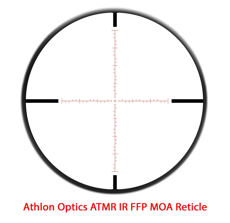 Athlon Optics Argos BTR 6-24 x 50 First Focal Plane (FFP) 214060 30mm Tube Illuminated ATMR MOA Reticle