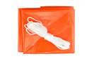 SE ET8256 Camping Tube Tent High-Visibility Orange